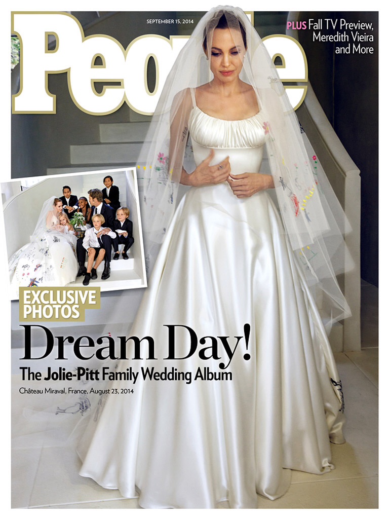Brad Pitt and Angelina Jolie Wedding Photos Finally Revealed #NAME Brad Pitt and Angelina Jolie Wedding Photos Finally Revealed