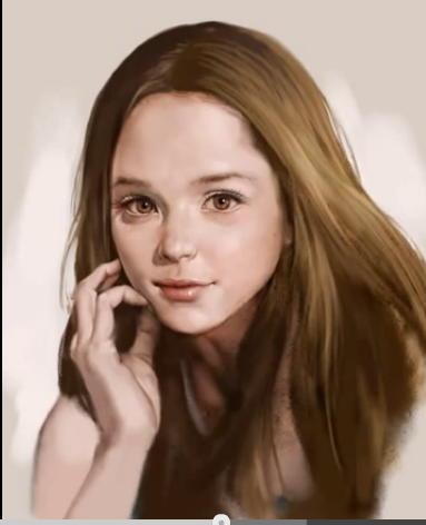 Live painting of woman’s life
