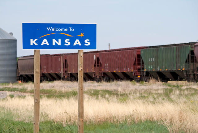 How Flat is Kansas?