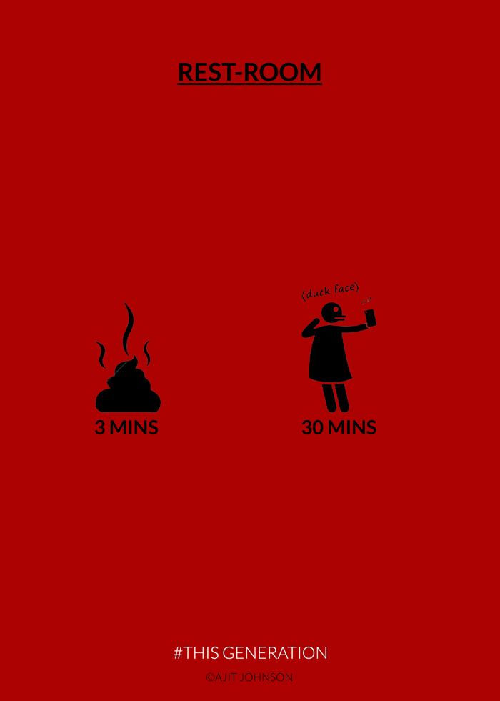 20 Straightforward Posters that Show How Dependent and Addicted we are to Technology