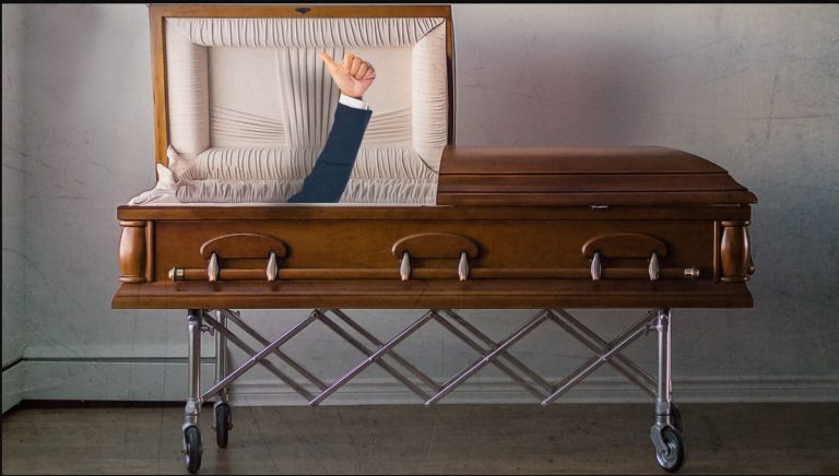 Is it illegal to fake your own death?